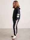 Reiss Navy Cotton-blend Joggers And Hoodie Set In Blue