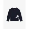 Reiss Grover Logo-script Cotton-blend Sweatshirt 3-9