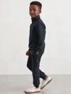 Reiss Navy Joggers In Blue