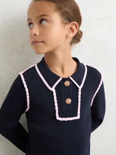 REISS NAVY JUMPER