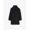 Reiss Logan Removable-gilet Stretch-woven Coat 9-13 In Black