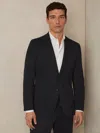 Reiss Gerrard Regular Fit Textured Jersey Knit Blazer