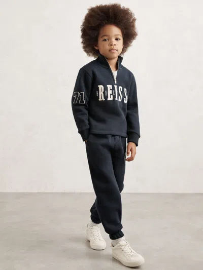 REISS NAVY SWEATSHIRT