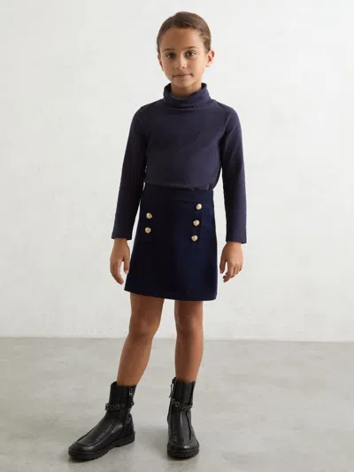 Reiss Navy T-shirt In Blue