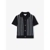 Reiss Chaplin Short-sleeve Knitted Shirt 3-9