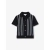 Reiss Chaplin Short-sleeve Knitted Shirt 3-9
