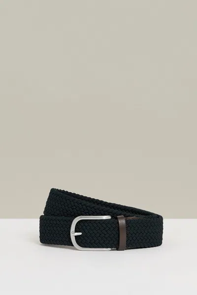 Reiss Navy Woven Belt
