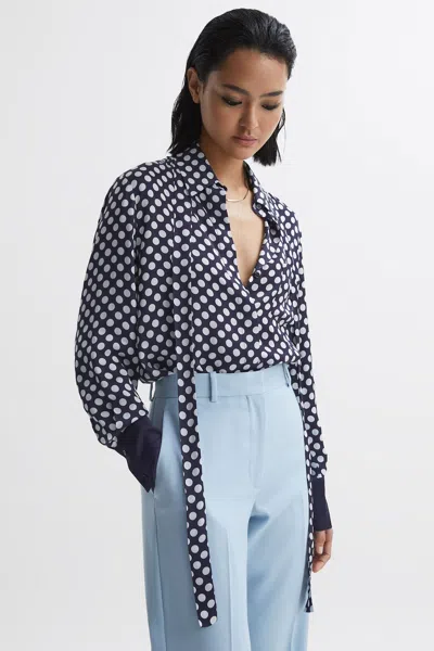 Reiss Ezra In Navy/white
