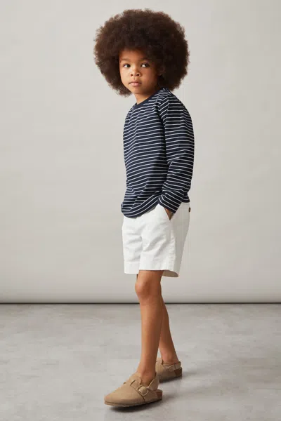Reiss Navy/white T-shirt