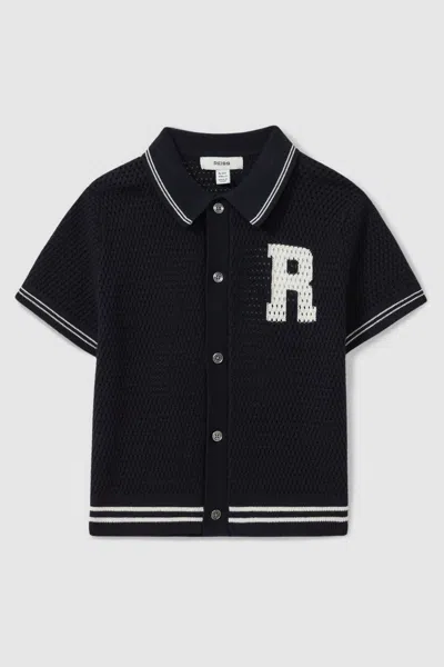 Reiss 14 Years In Navy/white