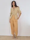 Reiss Neutral Atelier Belted Utility Jacket In Neutral