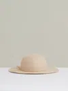 Reiss Neutral Felted Wool Sun Hat In Neutral