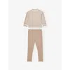 Reiss Janine Oversized Sweat-jersey Set 13-14 Years Neutral In Neutral