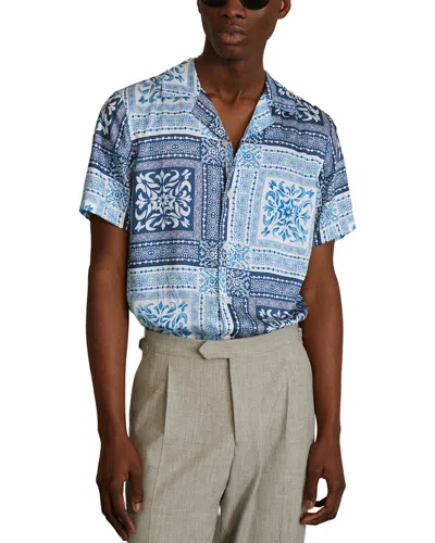 Reiss Nico Casual Shirt In Multi