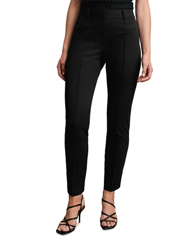 Reiss Norla Tapered Pants In Black