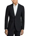 Reiss Notch Lapel Stretch Blazer In Navy