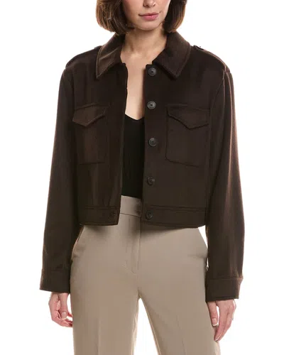 Reiss Nova Jacket In Brown