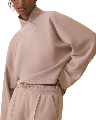 Reiss Nova Sweat Top In Pink