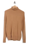 Reiss Nova Turtleneck Sweater In Camel