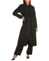Reiss Nrd Etta Trench Coat In Black