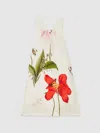 Reiss | Nybg Floral Maxi Dress With Linen
