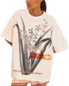 Reiss Nybg Spencer Oversized Tee In Neutral