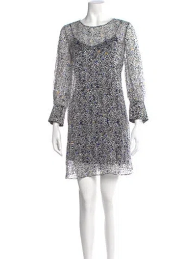 Pre-owned Reiss Nylon Mini Dress In White