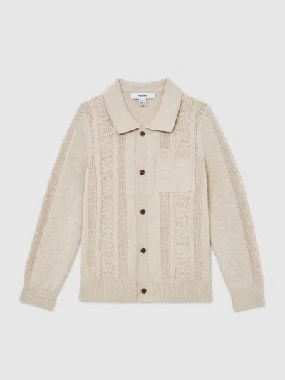 Reiss Kids' Oatmeal In Neutral