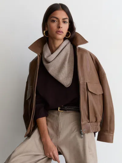 Reiss Oatmeal Scarve