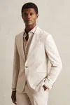 Reiss Kai Pinstripe Slim Fit Suit Jacket