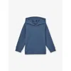 Reiss Ocean Blue Fabien Interlock Jersey Hoody 3-9 In Blue