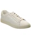 Reiss Oe Bella Leather Sneaker In White