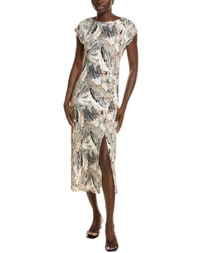 Reiss Oe Bria Dress In Gray