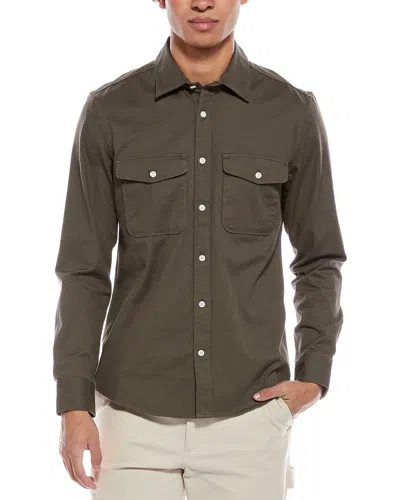 Reiss Oe Dane Shirt In Green