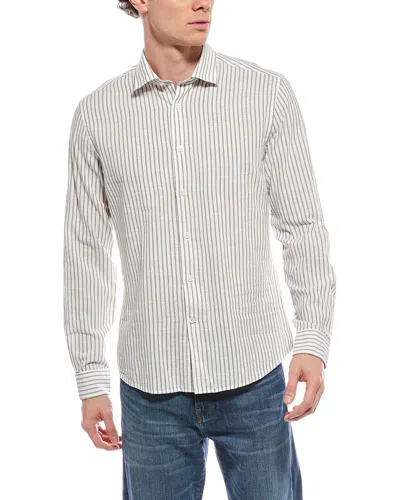 Reiss Oe Oreste Striped Shir Top In Multi