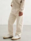 Reiss Off White 9-13 Yrs Straight-leg Carpenter Jeans In White