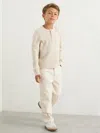 Reiss Off White 9-13 Yrs Straight-leg Carpenter Jeans In White