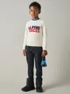 Reiss Off White 9-13 Yrs Wool-blend Alpine Race-intarsia Jumper