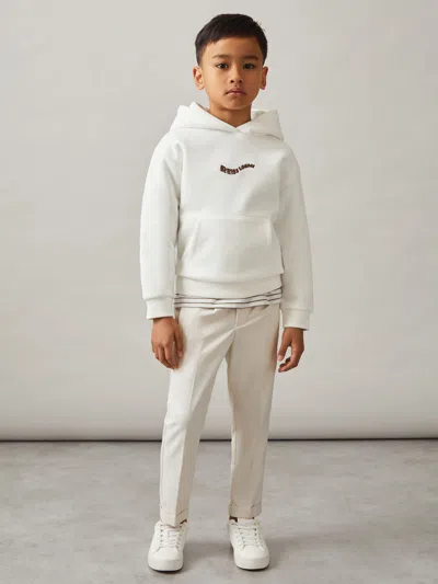 Reiss Off White Hoodie