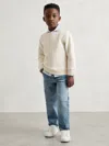 Reiss Off White Sweatshirt In Neutral