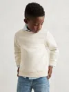 Reiss Off White Sweatshirt In Neutral