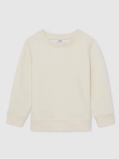 Reiss Babies' Off White Sweatshirt In Neutral