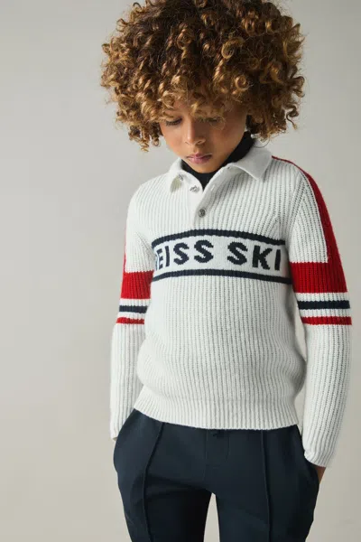Reiss 8 Years In Off White/red