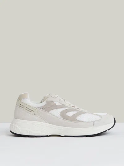 Reiss Off White/stone Trainers