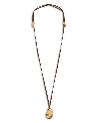 Reiss Opal Sculptural Pendant Necklace In Multi