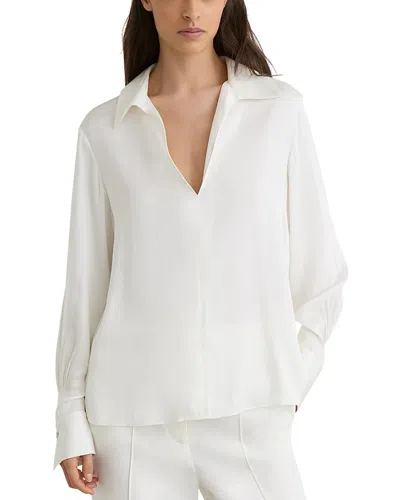 Reiss Orla Shirt In White