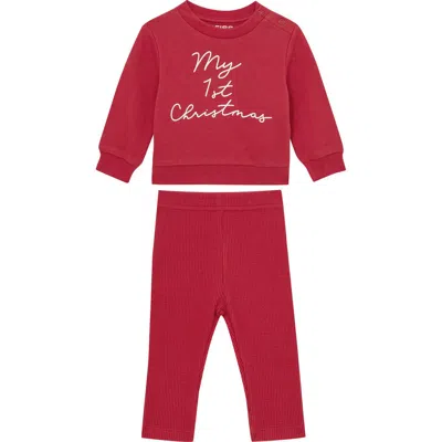 Reiss Babies'  Ossie Sweatshirt & Leggings Set In Multi