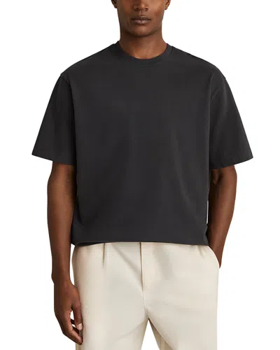 REISS OVERSIZED FIT GARMENT DYED TEE