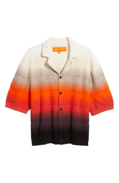 Reiss Pacific Terry Knit Top In Multi