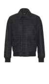 Reiss Packer Wool Button Through Jacket In Blue